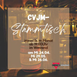 Flyer CVJM Stammtisch 2024 Fruehsommer